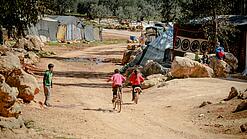Kinder auf den Straßen Syriens.