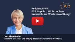 Bild von Dorothee Feller, Ministerin für Schule und Bildung des Landes NRW