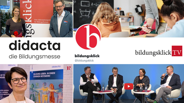Fotos von bildungsklick auf der didacta Bildungsmesse
