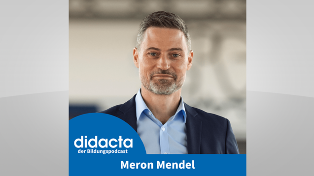 Meron Mendel im Gespräch mit dem didacta-Podcast zum Thema Sensibilisierung von Jugendlichen u.a. in den Bereichen Antisemitismus und Rassismus.