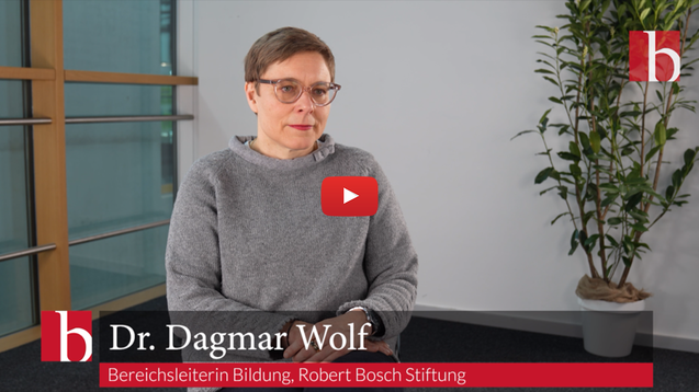 Dr. Dagmar Wolf im Interview mit bildungsklickTV.