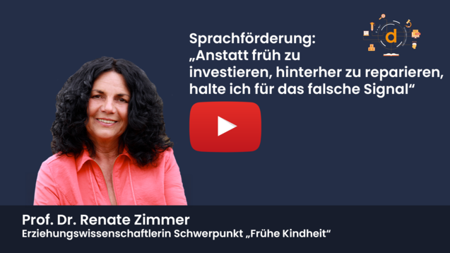 Bild von Erziehungswissenschaftlerin Renate Zimmer.